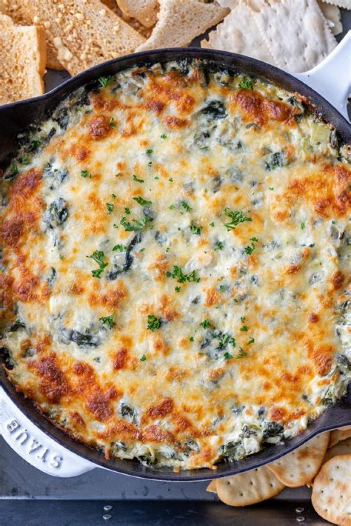 What dip is good with spinach artichoke dip?