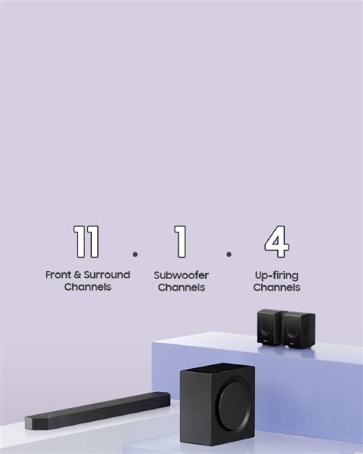 What do sound bar numbers mean?