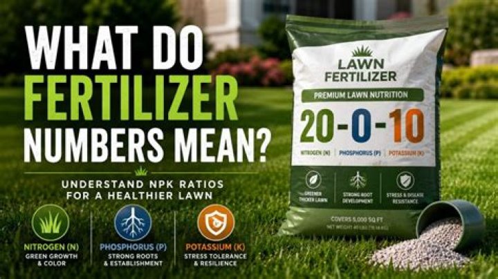 What do the numbers mean on a lawn spreader?