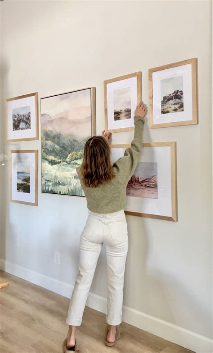What do you call pictures you put on the wall?