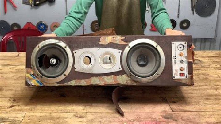 What do you do with old broken speakers?