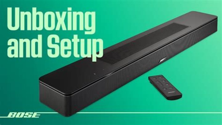 What do you need to know about Bose soundbar?