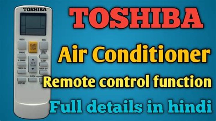 What do you need to know about Toshiba remote control?