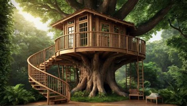 What do you put inside a treehouse?