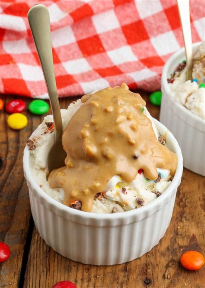 What do you put on top of ice cream?