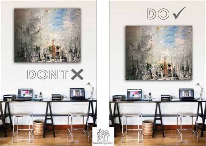 What do you use to hang a painting on the wall?
