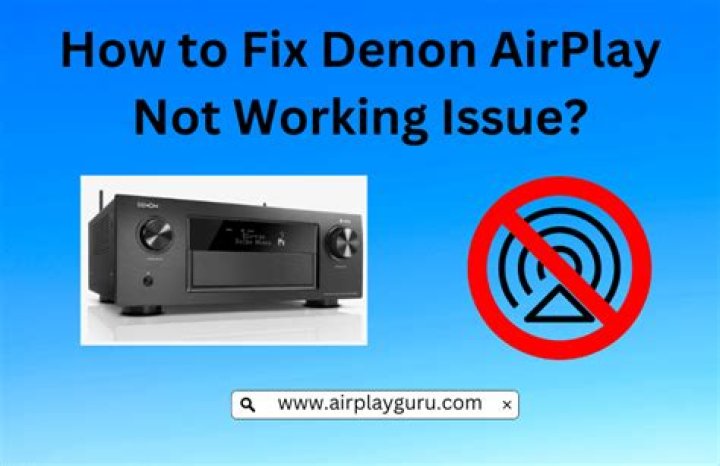 What does connection fail 0E mean on Denon?