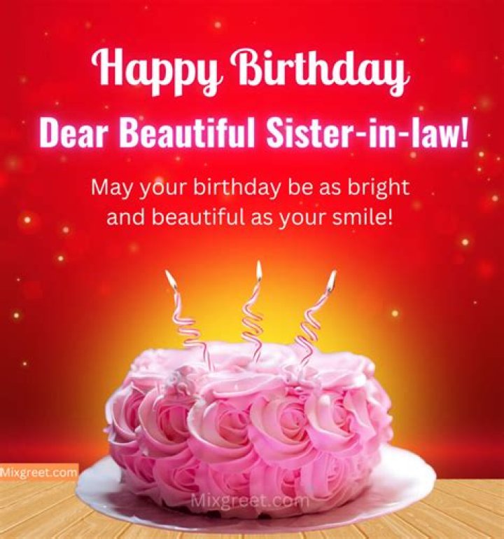 What does it mean when your sister in law dies?