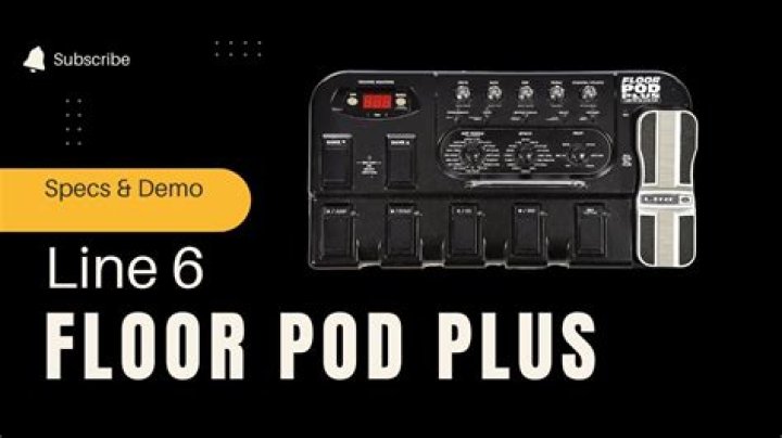 What does Line 6 floor pod plus do?