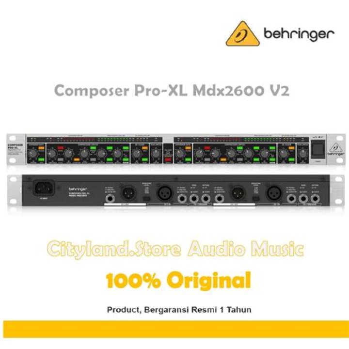 What does the Behringer Composer Pro-XL mdx2600 do?