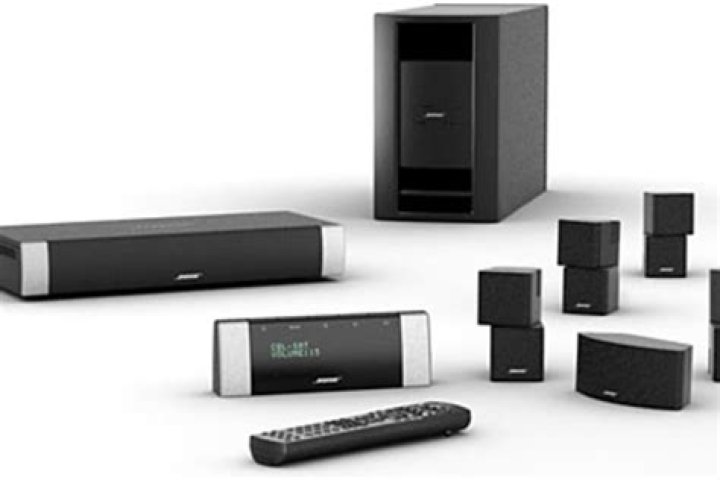 What does the Bose V30 home theater system do?