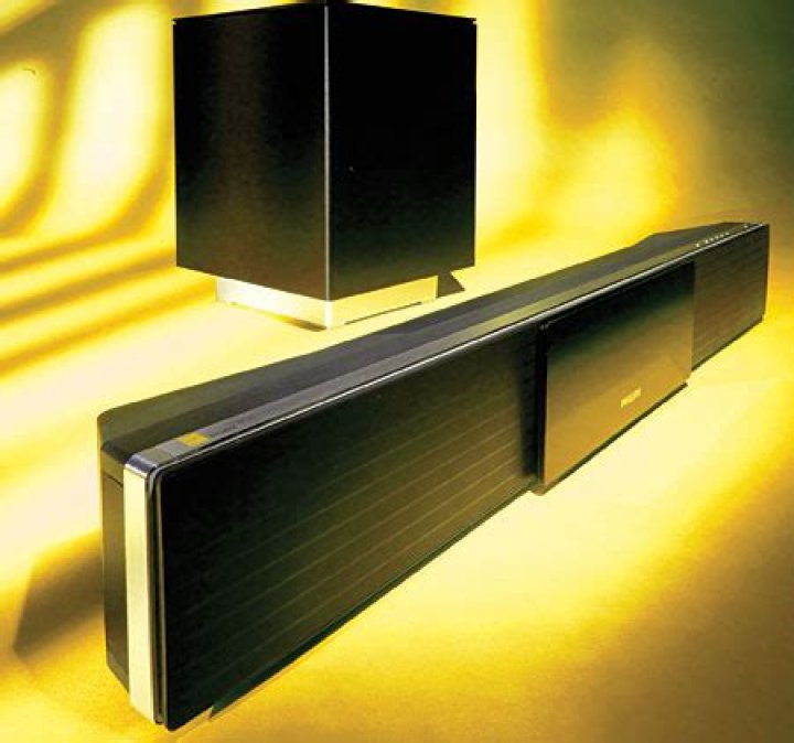 What does the Philips hts8100 surround sound system do?