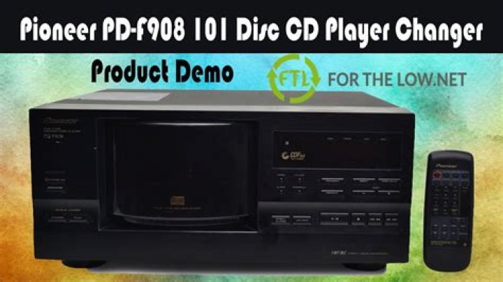 What does the pioneer pd-f908 101 CD changer do?