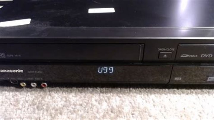 What does U99 mean on panasonic dvd player?