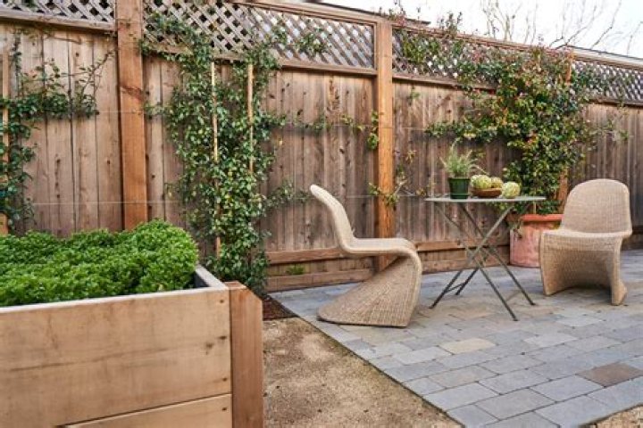 What goes first fence or patio?