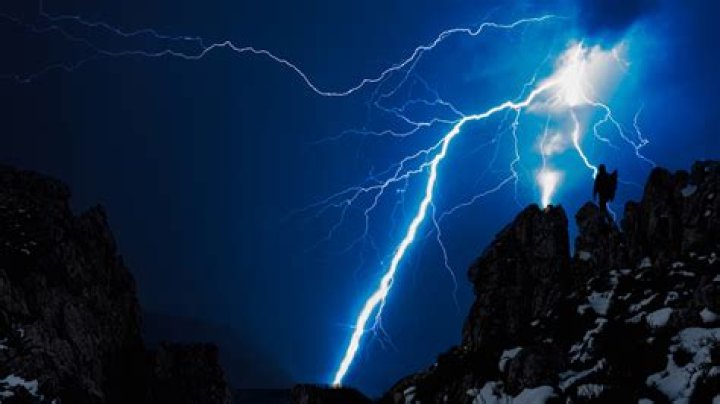What happens if a lighting strike hits you?