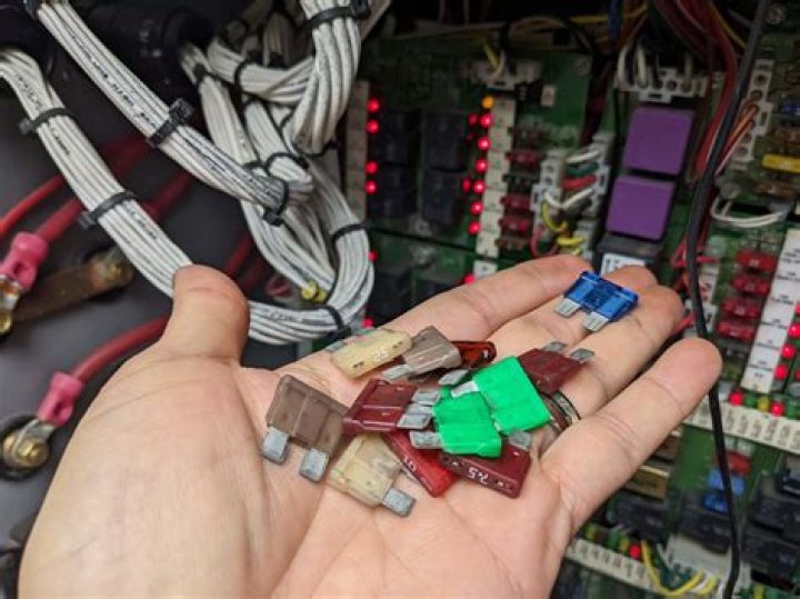 What happens if radio fuse is blown?