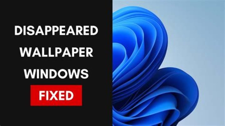 What happens when the color of the background disappears?