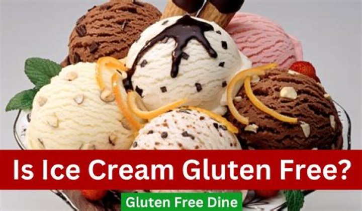 What ice cream is not gluten free?