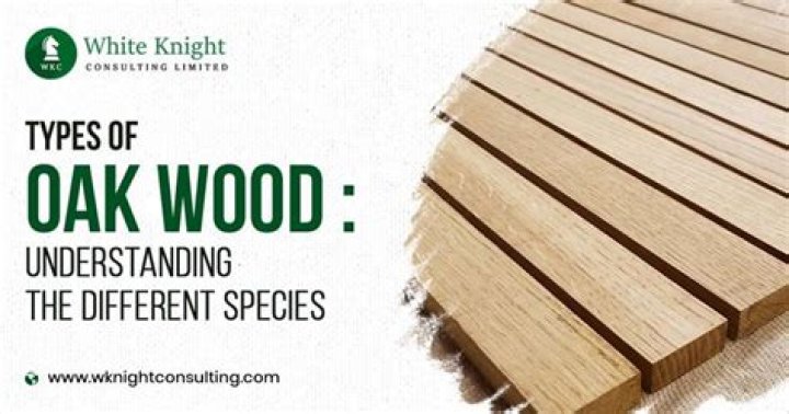 What industry uses oak wood?
