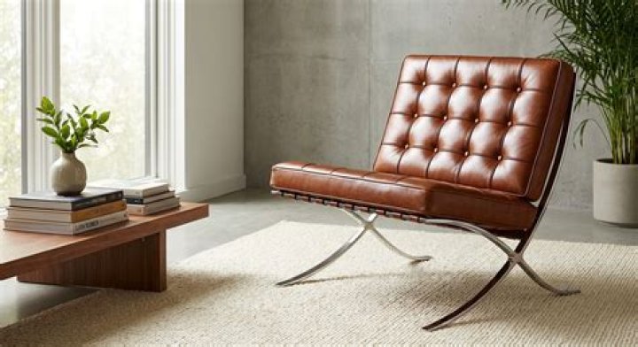What inspired the Barcelona Chair?