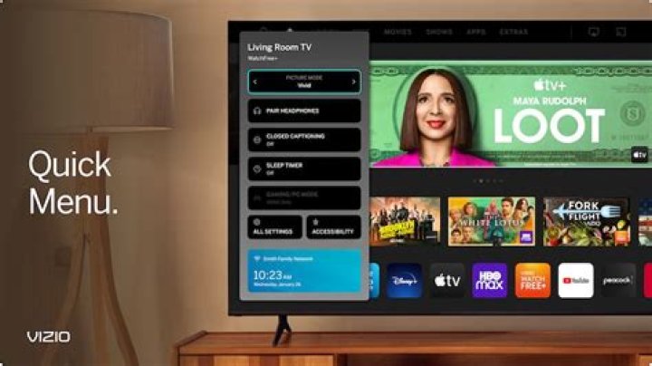 What interface does Vizio Smart TV use?