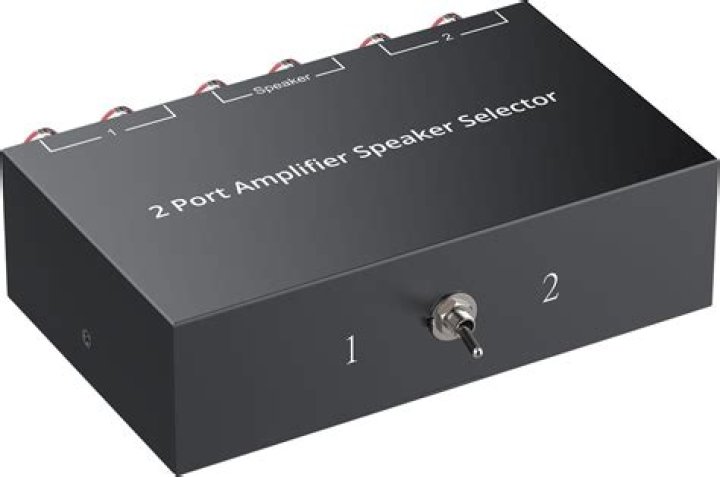 What is a speaker selector used for?