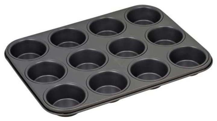 What is a standard muffin tin?