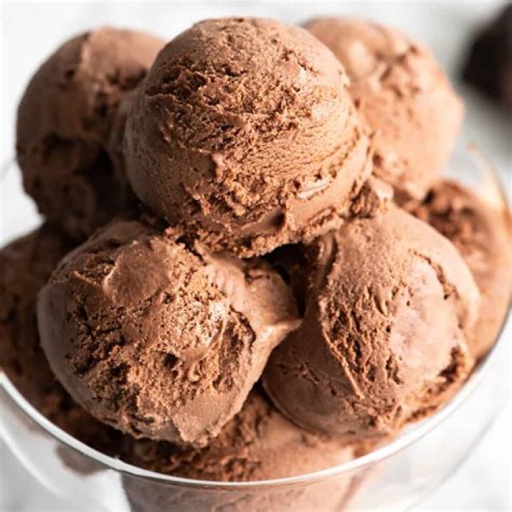 What is chocolate ice made of?