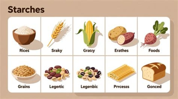 What is considered a starch?