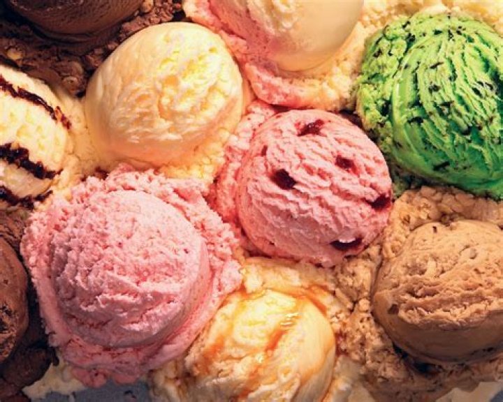 What is ice cream simple definition?