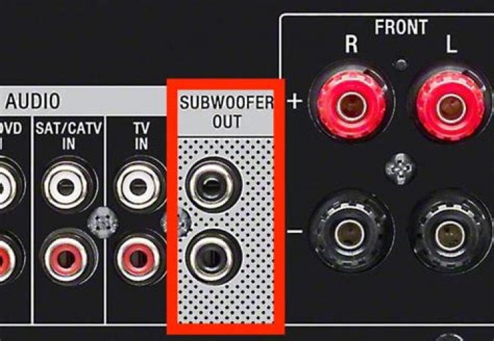 What is LFE subwoofer output?