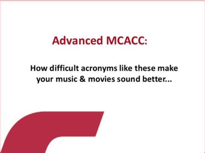 What is Mcacc?