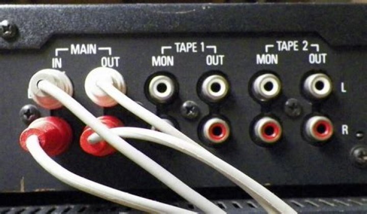 What is tape out on amplifier?