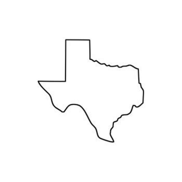 What is Texas shaped like?