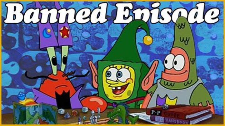 What is the banned episode of SpongeBob?
