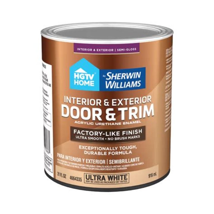 What is the best paint finish for trim?