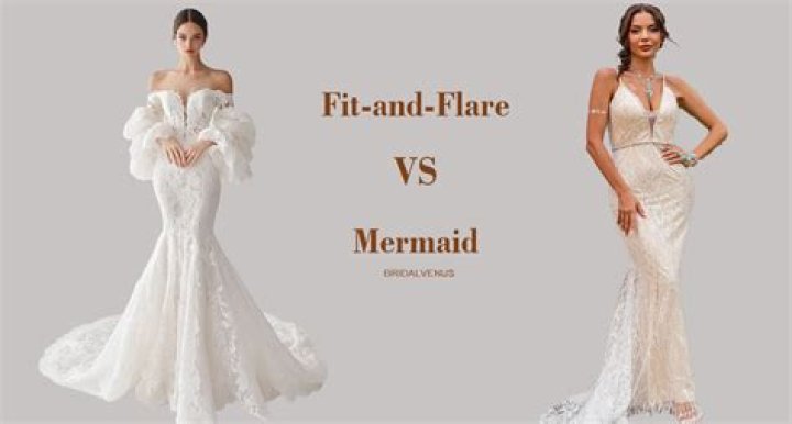 What is the difference between an A-line dress and a fit and flare?