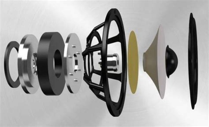 What is the foam around a speaker called?