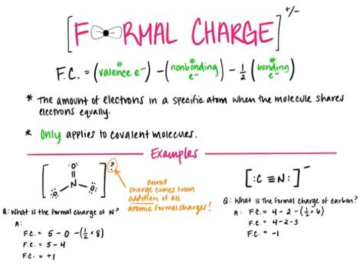 What is the formula for total charge?
