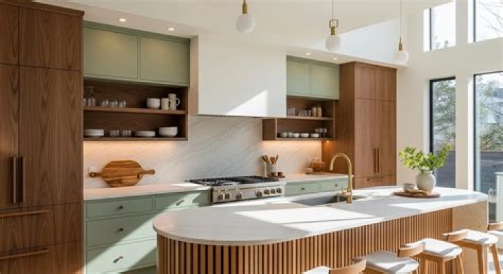 What is the kitchen Colour trend for 2021?