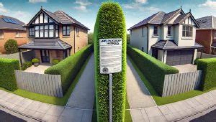 What is the law on boundary hedges?