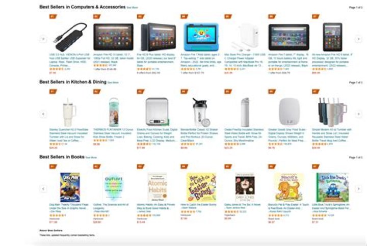 What is the most popular items sold on the Internet?