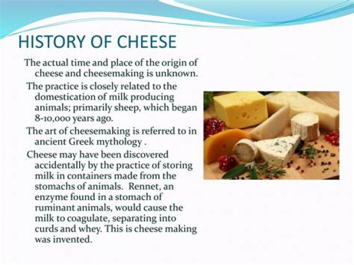 What is the origin of cheese?