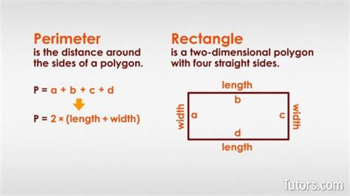 What is the perimeter of the rectangular lawn?