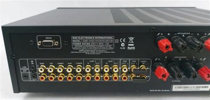 What is the power output of the NAD c355bee?
