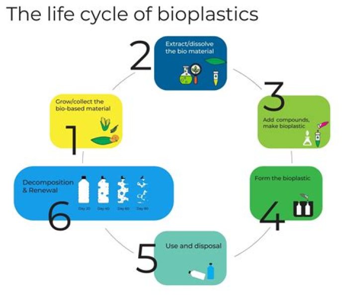 What is the process of making bioplastics?