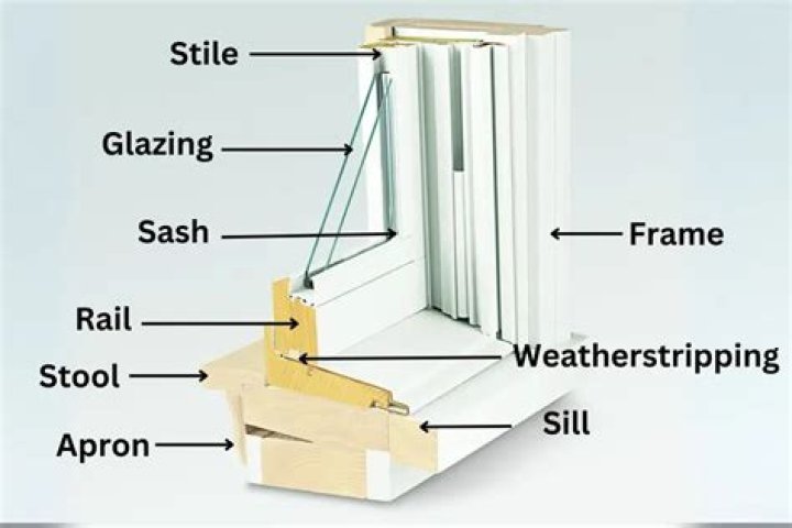 What is the sash part of a window?