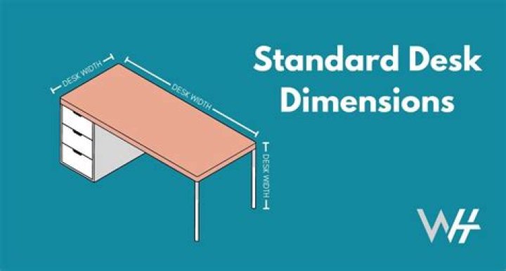What is the size of a school desk?