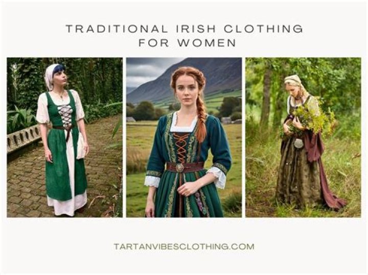 What is the traditional clothing for women in Ireland?